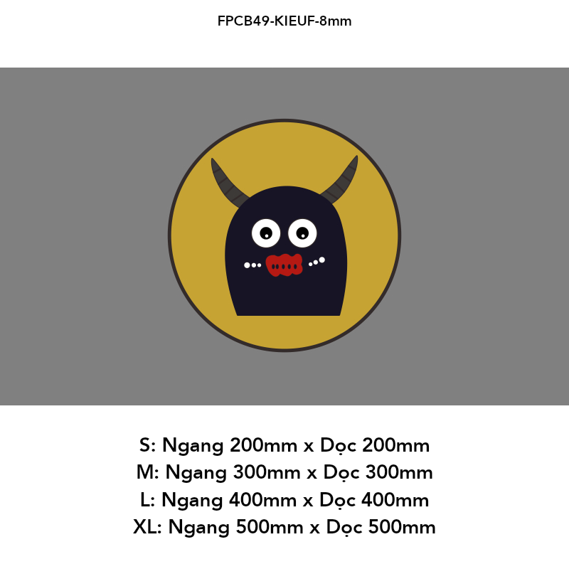  Tranh Fomex EPeBen dán tường nổi 3d Hình Quái vật một mắt decor trang trí Phòng cho bé, Phòng ngủ, Mẫu giáo 