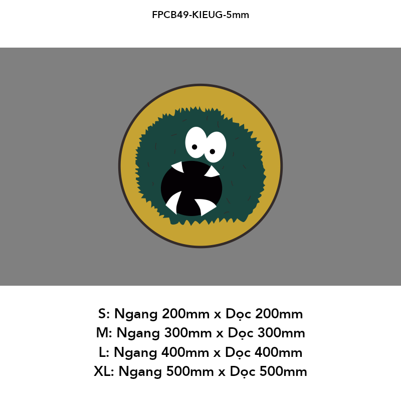  Tranh Fomex EPeBen dán tường nổi 3d Hình Quái vật một mắt decor trang trí Phòng cho bé, Phòng ngủ, Mẫu giáo 