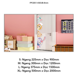  Tranh Fomex EPeBen dán tường nổi 3d Hình Tình bạn động vật decor trang trí Phòng ngủ cho bé, Phòng khách, Mẫu giáo 