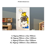  Tranh Fomex EPeBen dán tường nổi 3d Hình Căn phòng vui nhộn decor trang trí Phòng cho bé, Phòng ngủ, Dán Cửa, Mẫu giáo 