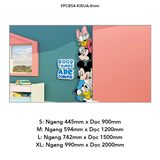  Tranh Fomex EPeBen dán tường nổi 3d Hình Vịt Donald Chuột Mickey decor trang trí Phòng ngủ cho bé, Phòng khách, Mẫu giáo 