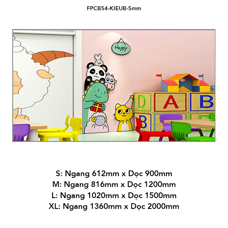  Tranh Fomex EPeBen dán tường nổi 3d Hình Vịt Donald Chuột Mickey decor trang trí Phòng ngủ cho bé, Phòng khách, Mẫu giáo 