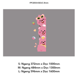  Tranh Fomex EPeBen dán tường nổi 3d Hình Ba Chú Gấu Hồng decor trang trí Phòng cho bé, Phòng ngủ, Phòng khách, Mẫu giáo 