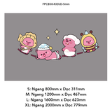  Tranh Fomex EPeBen dán tường nổi 3d Hình Ba Chú Gấu Hồng decor trang trí Phòng cho bé, Phòng ngủ, Phòng khách, Mẫu giáo 