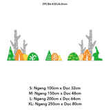  Tranh Fomex EPeBen dán tường nổi 3d Hình Vẻ đẹp thiên nhiên decor trang trí Phòng cho bé, Phòng ngủ, Mẫu giáo 
