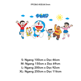  Tranh Fomex EPeBen dán tường nổi 3d Hình Doraemon Decor Trang Trí Phòng Trẻ Cho Bé, Mầm non, Mẫu Giáo 