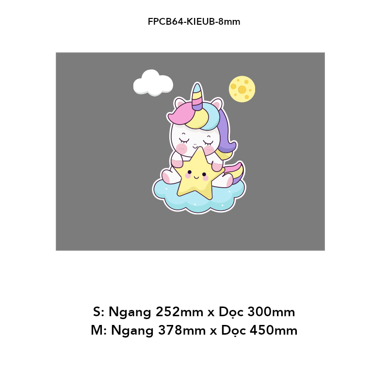  Tranh Fomex EPeBen dán tường nổi 3d Hình Kỳ Lân Dễ Thương Decor Trang Trí Phòng Cho Bé Phòng Ngủ Bé Gái 