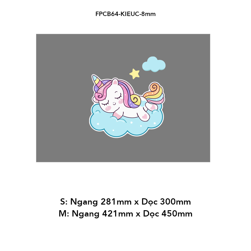  Tranh Fomex EPeBen dán tường nổi 3d Hình Kỳ Lân Dễ Thương Decor Trang Trí Phòng Cho Bé Phòng Ngủ Bé Gái 