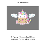  Tranh Fomex EPeBen dán tường nổi 3d Hình Kỳ Lân Dễ Thương Decor Trang Trí Phòng Cho Bé Phòng Ngủ Bé Gái 