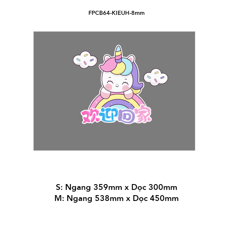  Tranh Fomex EPeBen dán tường nổi 3d Hình Kỳ Lân Dễ Thương Decor Trang Trí Phòng Cho Bé Phòng Ngủ Bé Gái 