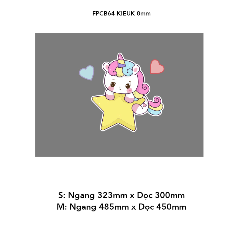  Tranh Fomex EPeBen dán tường nổi 3d Hình Kỳ Lân Dễ Thương Decor Trang Trí Phòng Cho Bé Phòng Ngủ Bé Gái 