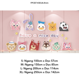  Tranh Fomex EPeBen dán tường nổi 3d Hình Thế giới động vật decor trang trí Phòng cho bé, Phòng ngủ, Mẫu giáo 