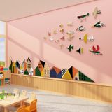  Tranh Fomex EPeBen dán tường nổi 3d sáng tạo về mặt môi trường  trang trí Phòng cho bé, Phòng ngủ, Mẫu giáo 