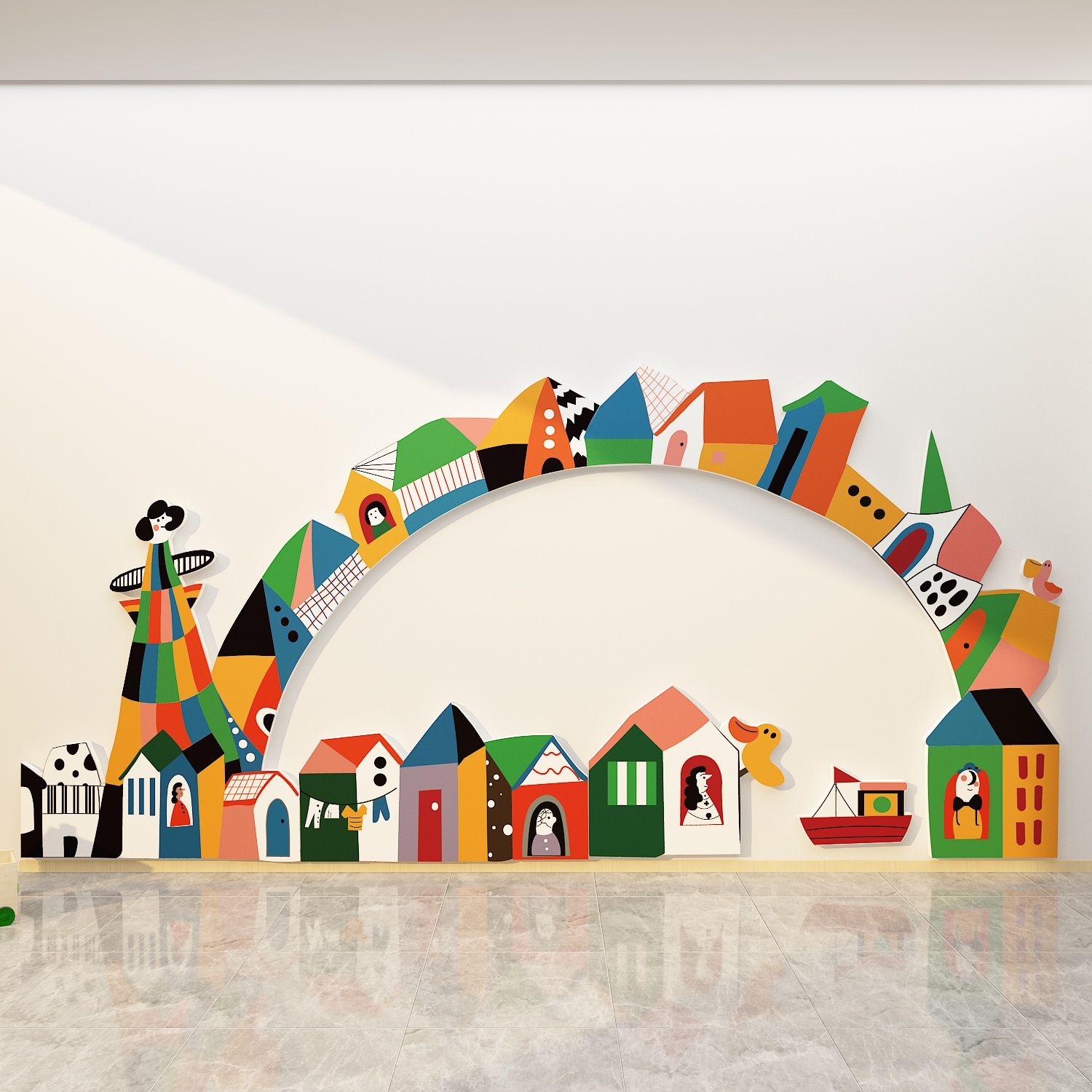  Tranh Fomex EPeBen dán tường nổi 3d sáng tạo về mặt môi trường  trang trí Phòng cho bé, Phòng ngủ, Mẫu giáo 