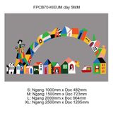  Tranh Fomex EPeBen dán tường nổi 3d sáng tạo về mặt môi trường  trang trí Phòng cho bé, Phòng ngủ, Mẫu giáo 