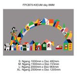  Tranh Fomex EPeBen dán tường nổi 3d sáng tạo về mặt môi trường  trang trí Phòng cho bé, Phòng ngủ, Mẫu giáo 