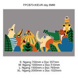  Tranh Fomex EPeBen dán tường nổi 3d sáng tạo về mặt môi trường  trang trí Phòng cho bé, Phòng ngủ, Mẫu giáo 