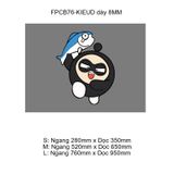  Tranh Fomex EPeBen dán tường nổi 3d Danzai rang trí Phòng cho bé, Phòng ngủ, Mẫu giáo 