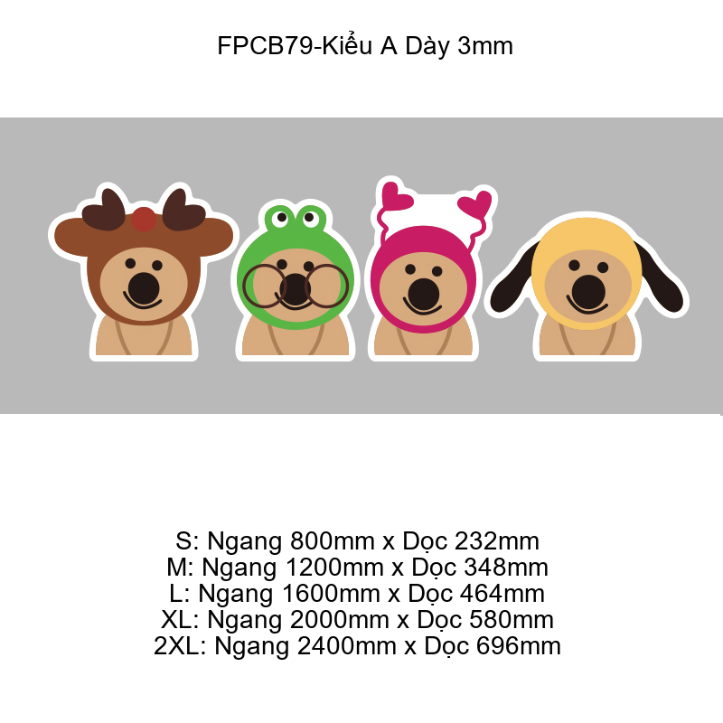  Tranh Fomex EPeBen dán tường nổi 3d  CAPPYBARA trang trí Phòng cho bé, Phòng ngủ, Mẫu giáo 