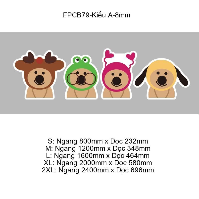  Tranh Fomex EPeBen dán tường nổi 3d  CAPPYBARA trang trí Phòng cho bé, Phòng ngủ, Mẫu giáo 