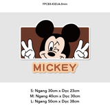  Tranh Fomex EPeBen dán tường nổi 3d Hình Mickey và những người bạn decor trang trí Phòng cho bé, Phòng ngủ, Mẫu giáo 