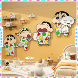  Tranh Fomex EPeBen dán tường nổi 3d bút chì Shin-chan trang trí Phòng cho bé, Phòng ngủ, Mẫu giáo 