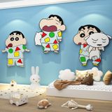  Tranh Fomex EPeBen dán tường nổi 3d bút chì Shin-chan trang trí Phòng cho bé, Phòng ngủ, Mẫu giáo 