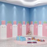  Tranh Fomex EPeBen dán tường nổi 3d Thỏ trắng gắn tường  trang trí Phòng cho bé, Phòng ngủ, Mẫu giáo 
