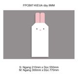  Tranh Fomex EPeBen dán tường nổi 3d Thỏ trắng gắn tường  trang trí Phòng cho bé, Phòng ngủ, Mẫu giáo 