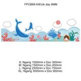  Tranh Fomex EPeBen dán tường nổi 3d Đại Dương trang trí Phòng cho bé, Phòng ngủ, Mẫu giáo 