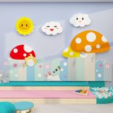  Tranh Fomex EPeBen dán tường nổi 3d Ngôi nhà Nấm trang trí Phòng cho bé, Phòng ngủ, Mẫu giáo 
