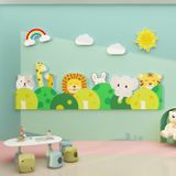  Tranh Fomex EPeBen dán tường nổi 3d Ngôi nhà trong rừng  trang trí Phòng cho bé, Phòng ngủ, Mẫu giáo 