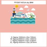  Tranh Fomex EPeBen dán tường nổi 3d  Môi Trường Hằng Hải Trang Trí Phòng Trẻ Cho Bé, Mầm non, Mẫu Giáo 