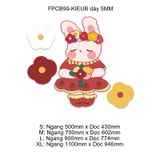  Tranh Fomex EPeBen dán tường nổi 3d Công Chúa Thỏ Ngọc Trang Trí Phòng Trẻ Cho Bé, Mầm non, Mẫu Giáo 