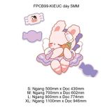  Tranh Fomex EPeBen dán tường nổi 3d Công Chúa Thỏ Ngọc Trang Trí Phòng Trẻ Cho Bé, Mầm non, Mẫu Giáo 