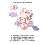  Tranh Fomex EPeBen dán tường nổi 3d Công Chúa Thỏ Ngọc Trang Trí Phòng Trẻ Cho Bé, Mầm non, Mẫu Giáo 