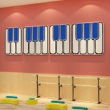  Tranh Fomex EPeBen dán tường nổi 3d Piano  Trang Trí Phòng Trẻ Cho Bé, Mầm non, Mẫu Giáo 