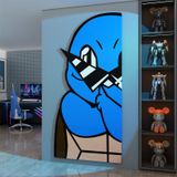  Tranh Fomex EPeBen dán tường nổi 3d hình Cyberpunk Mario Pokemon Trang Trí Phòng Game,Phòng Giải Trí 