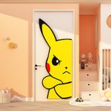  Tranh Fomex EPeBen dán tường nổi 3d hình Cyberpunk Mario Pokemon Trang Trí Phòng Game,Phòng Giải Trí 