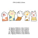 Tranh Fomex EPeBen dán tường nổi 3d Mèo Đáng Yêu Trang Trí Phòng Trẻ Cho Bé, Phòng Khách 