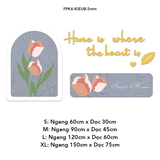  Tranh Fomex EPeBen dán tường nổi 3d Hình Sweet Home Decor Trang Trí Nhà Hàng Quán Ăn Phòng Bếp 