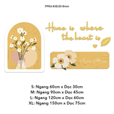  Tranh Fomex EPeBen dán tường nổi 3d Hình Sweet Home Decor Trang Trí Nhà Hàng Quán Ăn Phòng Bếp 
