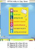  Tranh Fomex EPeBen Hình trang trí lớp học tiếng Anh mẫu giáo, thư viện, lớp học thêm, cơ sở đào tạo, hình nền dán tường 