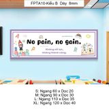  Tranh Fomex EPeBen Hình trang trí lớp học tiếng Anh mẫu giáo, thư viện, lớp học thêm, cơ sở đào tạo, hình nền dán tường 