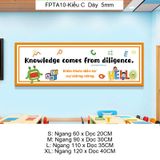  Tranh Fomex EPeBen Hình trang trí lớp học tiếng Anh mẫu giáo, thư viện, lớp học thêm, cơ sở đào tạo, hình nền dán tường 
