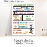  Tranh Fomex EPeBen Hình trang trí lớp học tiếng Anh mẫu giáo, thư viện, lớp học thêm, cơ sở đào tạo, hình nền dán tường 