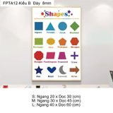  Tranh Fomex EPeBen Hình trang trí lớp học tiếng Anh mẫu giáo, thư viện, lớp học thêm, cơ sở đào tạo, hình nền dán tường 