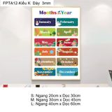  Tranh Fomex EPeBen Hình trang trí lớp học tiếng Anh mẫu giáo, thư viện, lớp học thêm, cơ sở đào tạo, hình nền dán tường 