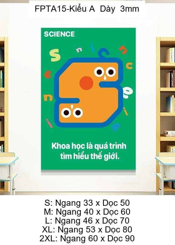  Tranh Fomex EPeBen Hình trang trí lớp học tiếng Anh mẫu giáo, thư viện, lớp học thêm, cơ sở đào tạo, hình nền dán tường 