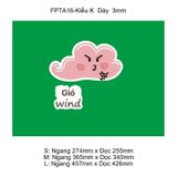  Tranh Fomex EPeBen Hình trang trí lớp học tiếng Anh mẫu giáo, thư viện, lớp học thêm, cơ sở đào tạo, hình nền dán tường 